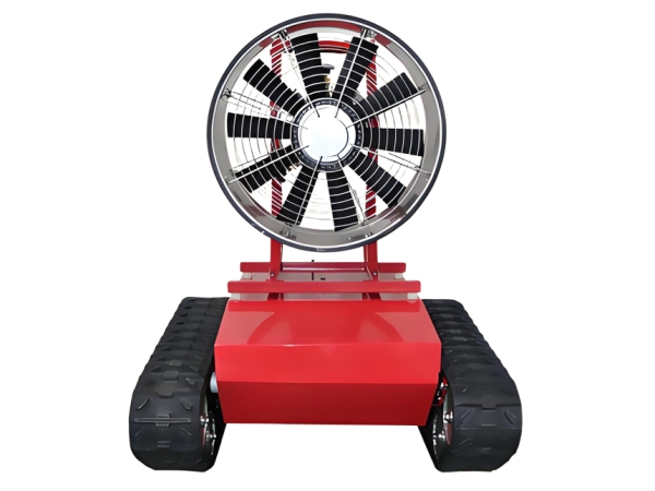 履帶式消防排煙機器人